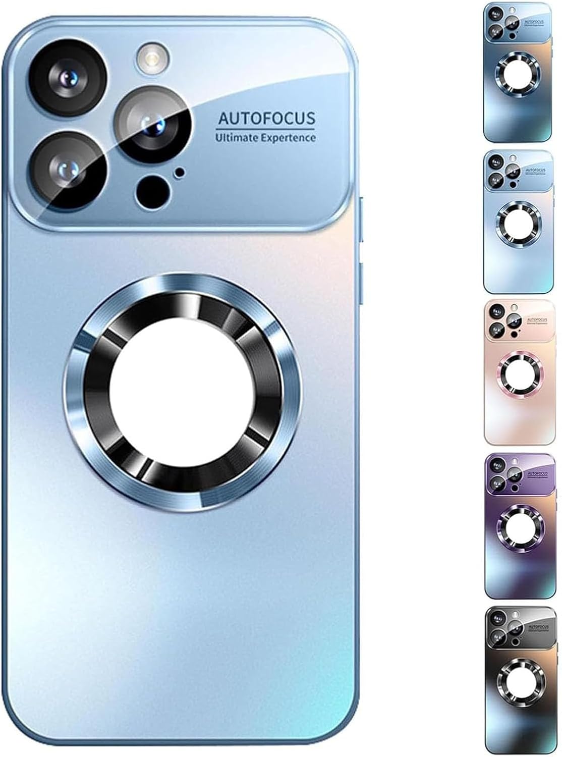 iPhone Camera Protector - Fingerprint-resistant matte finish case with magnetic design for all-around camera protection