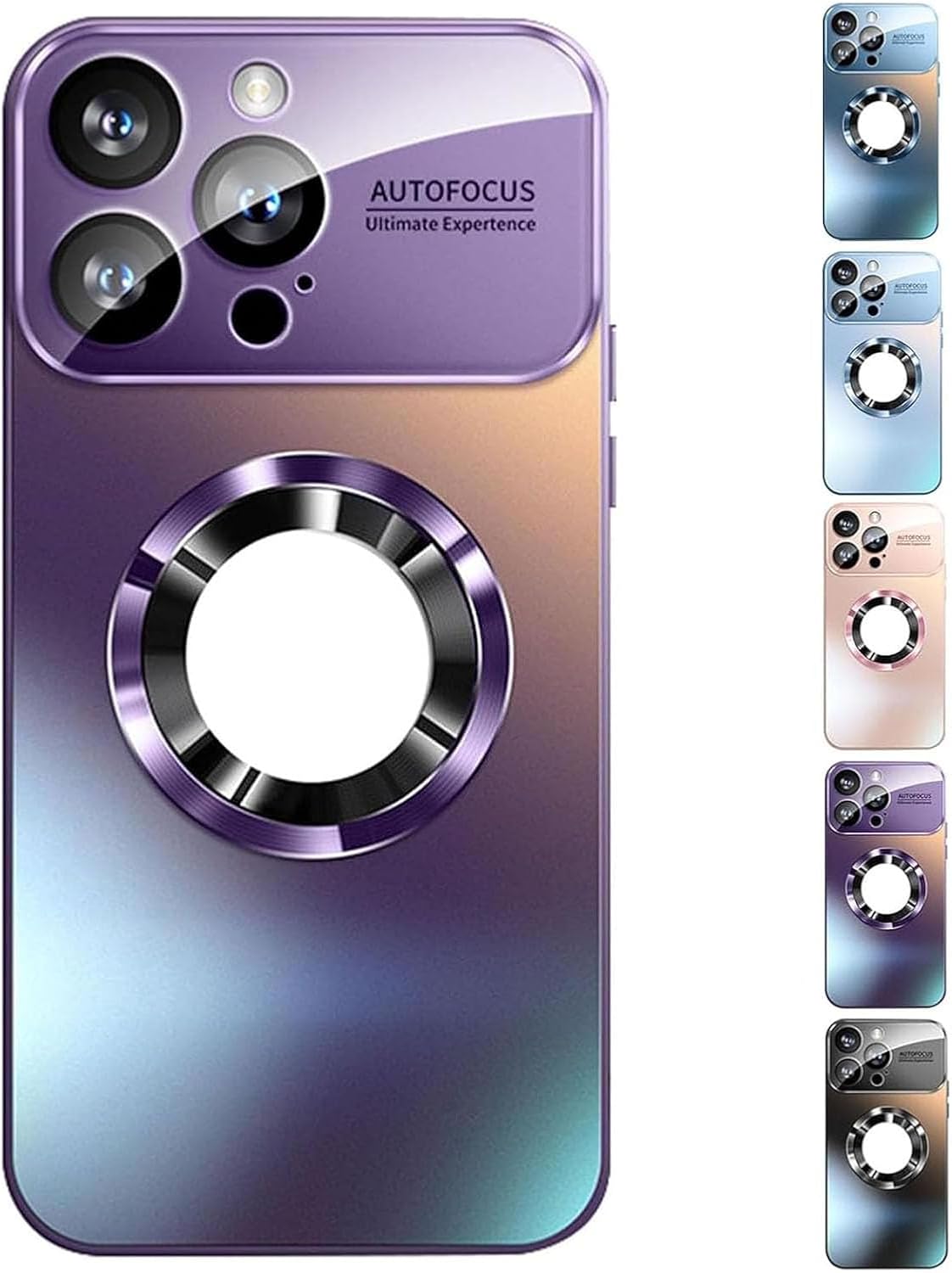 iPhone Camera Protector - Fingerprint-resistant matte finish case with magnetic design for all-around camera protection