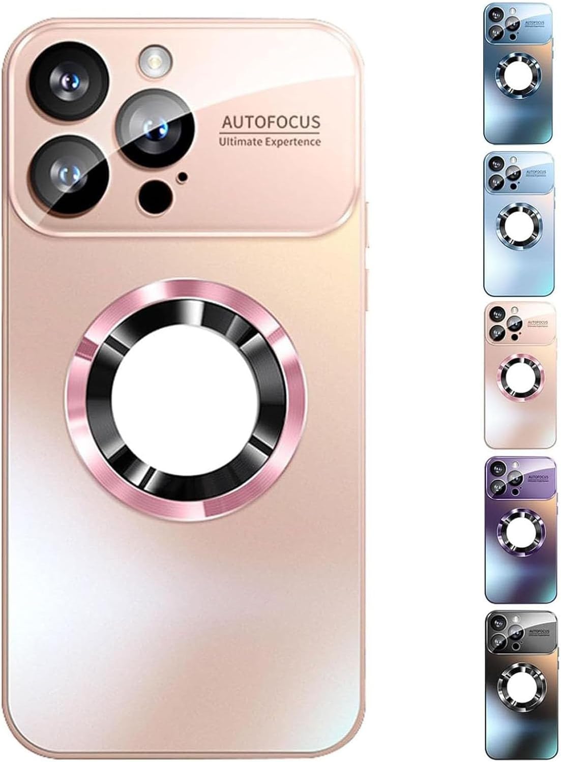 iPhone Camera Protector - Fingerprint-resistant matte finish case with magnetic design for all-around camera protection