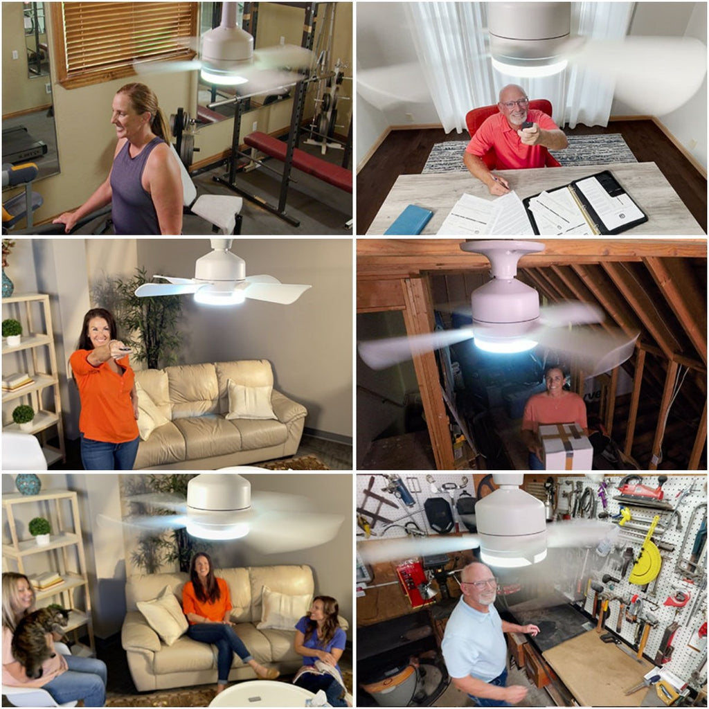 🏆LAST DAY SALE 30% OFF🔥SmartBreez™ LED Ceiling Fan Light – 20.5” Ultra-Quiet with Remote 🎯 | E27 + FREE B22 Adapter 🔌 | For Bedroom 😴, Kitchen 👩‍🍳 & Garage 🛠️ – UK Ready! 🇬🇧