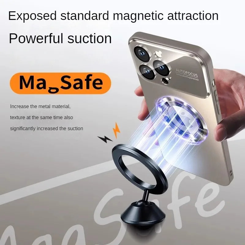 iPhone Camera Protector - Fingerprint-resistant matte finish case with magnetic design for all-around camera protection