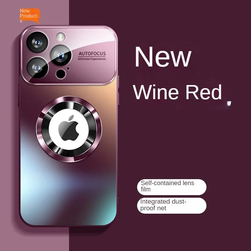 iPhone Camera Protector - Fingerprint-resistant matte finish case with magnetic design for all-around camera protection