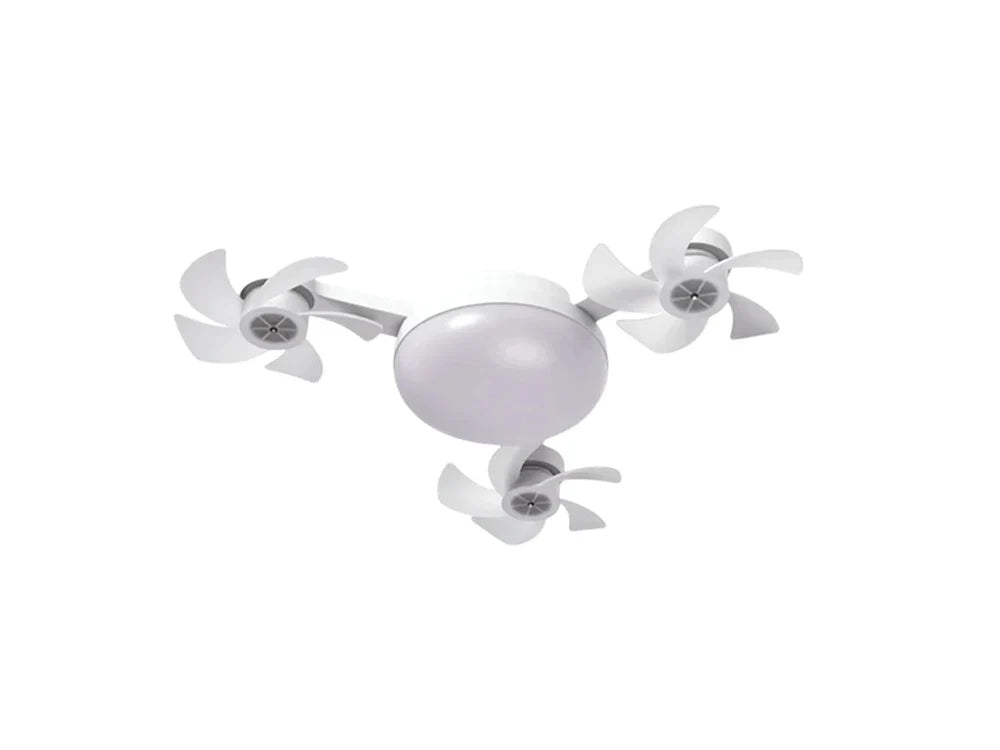 💡 E27 Socket Ceiling Fan Light – 2-in-1 LED Fan Bulb with Remote Control for Bedroom, Kitchen & Home Cooling