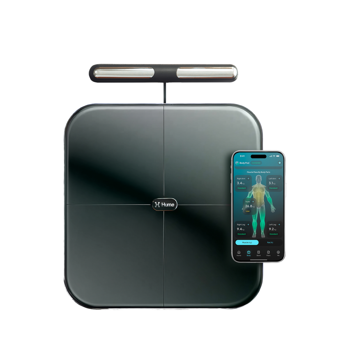 Hume Body Pod – Smart Body Composition Scale  Accurate Personalized Data