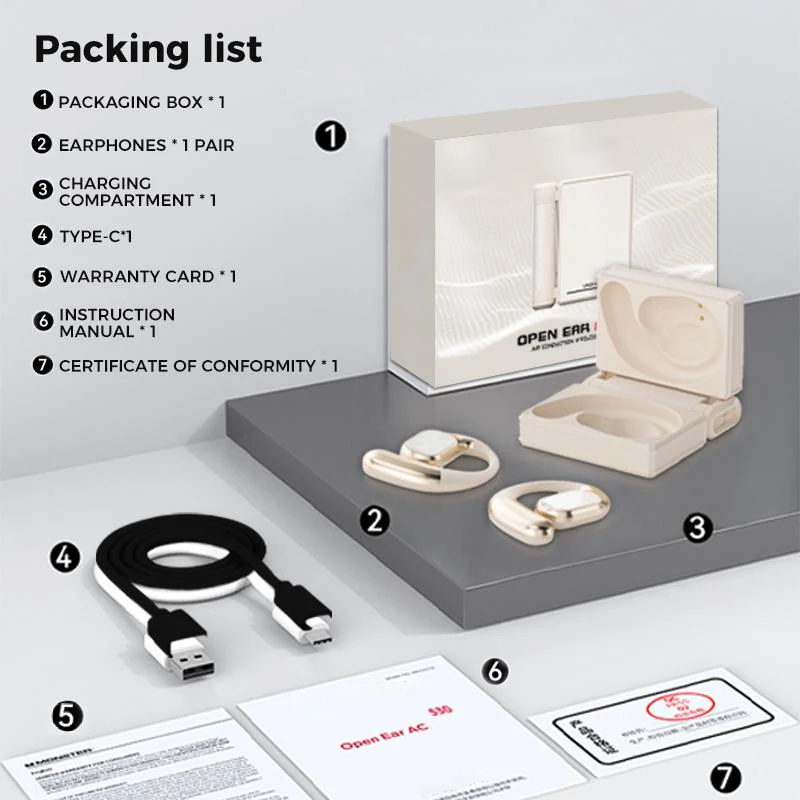 Limited-Time Sale ✨ Wireless Noise-Canceling Bluetooth 6.0 Earbuds 🥤, 145-Hour Ultra-Long Battery Life 🥳, IPX5 Waterproof Sports Earphones 🚲