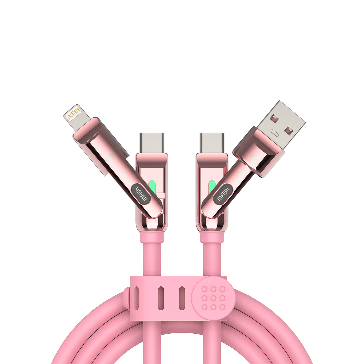 mfish Armored Dragon 3 Charging Cable (6.6ft, 240W, Liquid Silicone)
