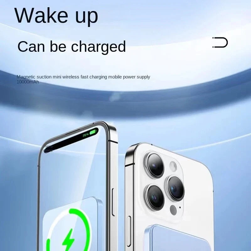 🏆️Flash Sale:40% OFF🎉70K+ SOLD! 🥳PD22.5W 5000/10000/200000mAh Magnetic Wireless Power Bank Fast Charger Portable Battery